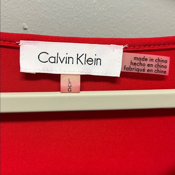 Calvin Klein Shirred Loose Neck Blouse - Picture 4 of 6